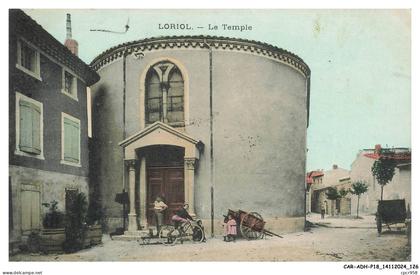 CAR-ADHP18-1154-26 - LORIOL - Le temple
