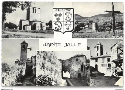 CPSM SAINTE JALLE - Multi Vues - 5 Vues - Ed. J. Cellard n° D.87574