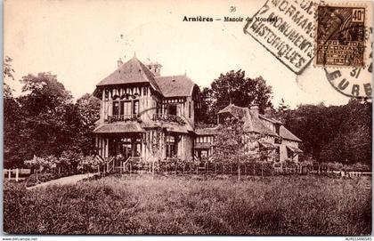 27 ARNIERES - vue du manoir du moussel