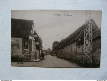 CPA 27 EURE - ARNIERES : Rue Grande