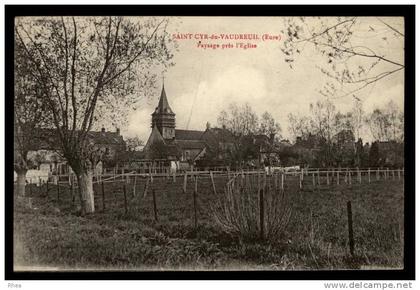 27 Le Vaudreuil eglise D27D K27701K C27528C RH095320