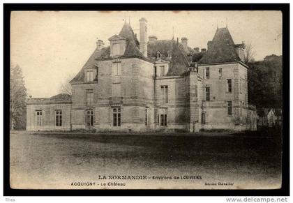 27 Acquigny chateau D27D K27375K C27003C RH093687