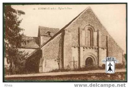 28 Auneau - 12 - AUNEAU (E-et-L) - Eglise St-Rémy - cpa