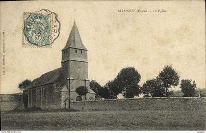 CPA Allonnes L'Eglise
