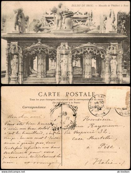 CPA Brou EGLISE DE BROU Mausolée de Philibert le Beau 1904