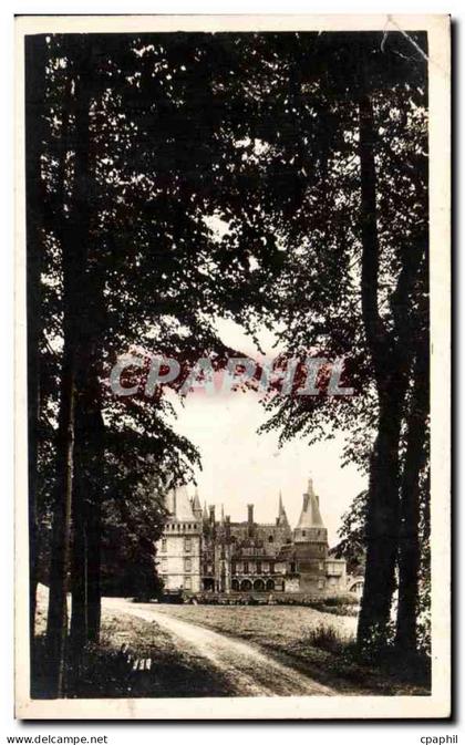 CPA Chateau de Maintenon Vue prise de l'Allee Racine