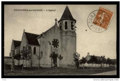 28 Bazoches-en-Dunois eglise D28D K28287K C28028C RH091578