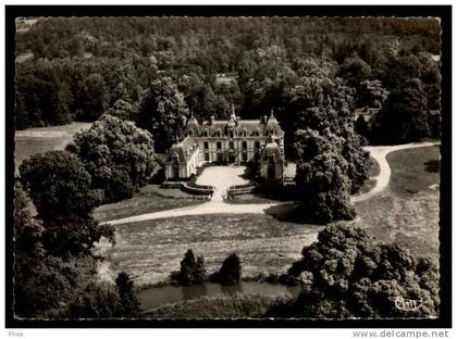 28 Villemeux-sur-Eure vue aerienne chateau D28D K28279K C28415C RH093000