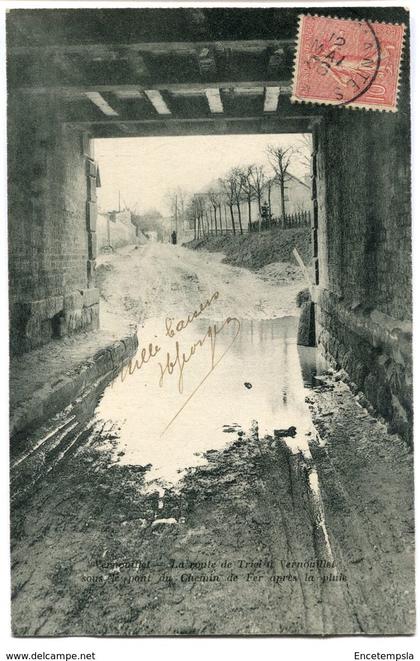 CPA - Carte Postale - France - Vernouillet - La Route de Triel à Vernouillet - 1906 (D13258)