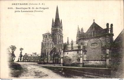 CPA Basilique ND de Folgoet pres Lesneven