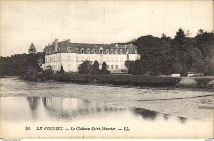 Le Pouldu CPA Le chateau Saint Maurice