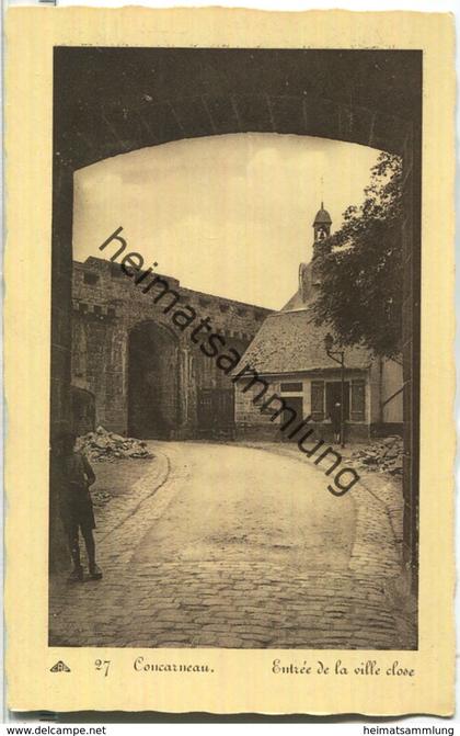 Concarneau - Entree de la ville close - Edition Cie. Photomecaniques Strasbourg-Schiltigheim