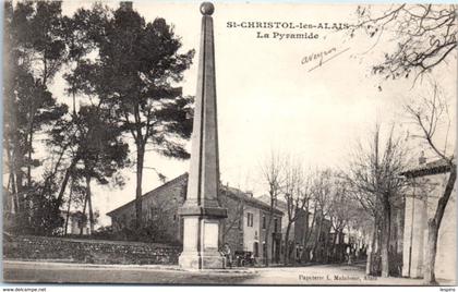 30 - SAINT CHRISTOL les ALAIS - La Pyramide