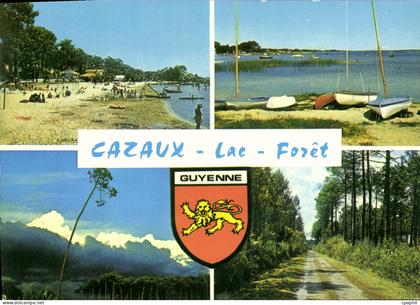 CPSM Cote Aquitaine Cazaux Gironde