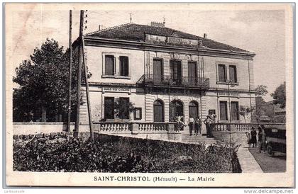 34 SAINT CHRISTOL - la mairie