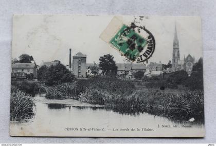 Cesson, les bords de la Vilaine, Ille et Vilaine 35