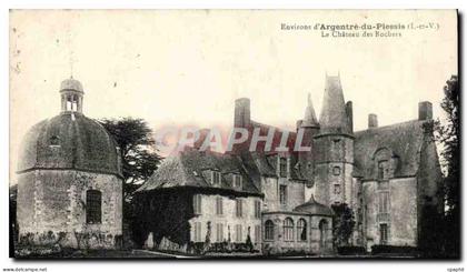 CPA Environs d Argentre du Plessis Le Chateau des Rochers