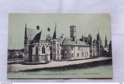 AA416, château de Beaumont la Ronce, Ille et Vilaine 35