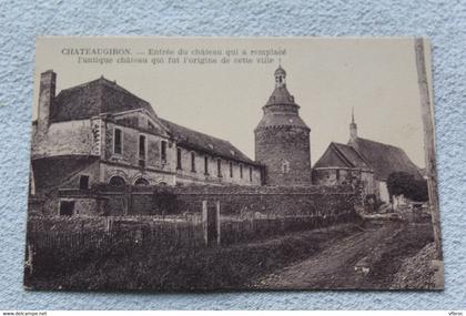 E802, Chateaugiron, entrée du château, Ille et Vilaine 35