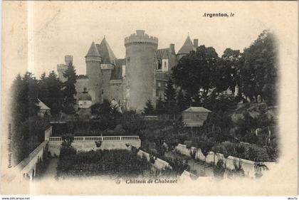 CPA Argenton Chateau de Chabenet FRANCE (1170819)