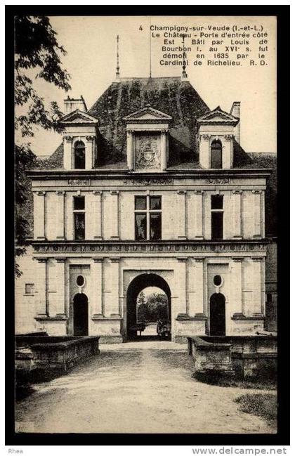 37 Champigny-sur-Veude chateau D37D K37196K C37051C RH070301