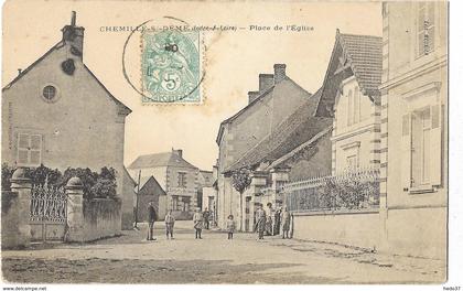 Chemillé - Place de l'Eglise