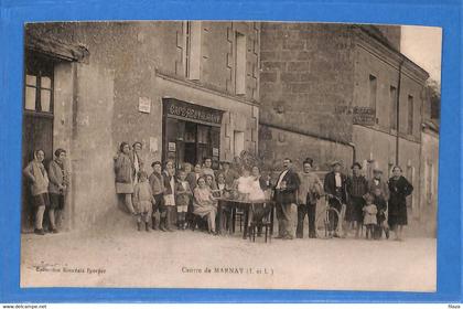 37 - Indre et Loire -  Marnay - Centre de Marnay  Cafe Restaurant (N8643)