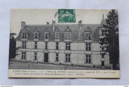 Athée, château de Nitray, Indre et Loire 37