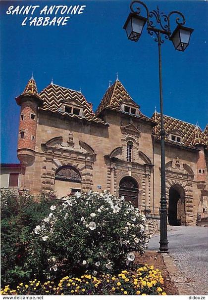 Carte Postale - 38 - Saint Antoine l'Abbaye - L'Abbaye - Fleurs - Carte Neuve - CPM - Voir Scans Recto-Verso - Poscard -