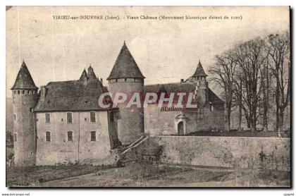 CPA Virieu sur Bourbre Vieux chateau