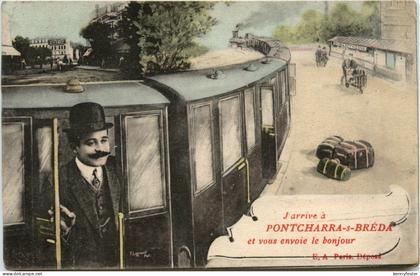 Pontcharra s Breda - Chemin de fer