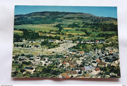 Cpm 1985, la Motte d'Aveillans, vue générale aérienne et les Aveilles, Isère 38