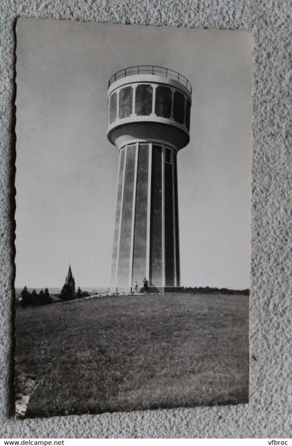 Cpsm, Villette d'Anthon, château d'eau, Isère 38