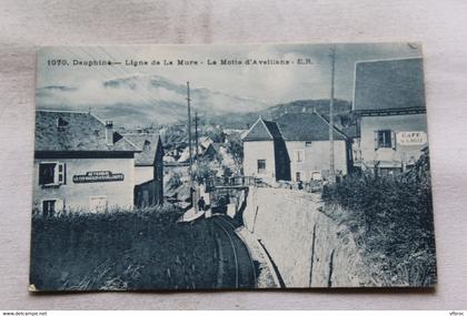 la Motte d'Aveillans, ligne de la Mure, Isère 38