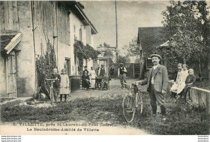 VILLETTE LE BOULODROME AMITIE DE VILLETTE