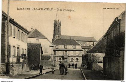 CPA ROUGEMONT-le-Chateau - Rue Principale (211569)