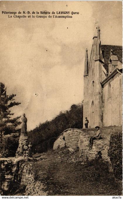 CPA LAVIGNY La Chapelle et le Groupe de l'Assomption (447183)
