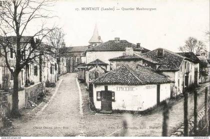 D40 - MONTAUT - QUARTIER MAUBOURGUET + EPICERIE CASTAGNET