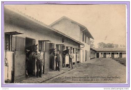 40 - Ecurie d'entrainement du RANCES ( st Paul les Dax )