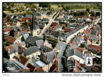 41 Cour-Cheverny - COUR-CHEVERNY (41. L-et-Ch)  Ac 253-41 A - Vue générale aérienne - cpsm