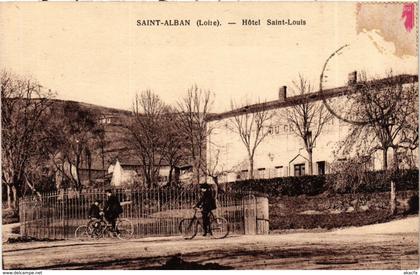 CPA Saint-Alban - Saint-Alban-les-Eaux - Hotel Saint-Louis FRANCE (915668)