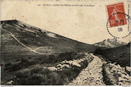 Au Pilat, Le Cret del`CEillon et le Pic des Trois-Dents