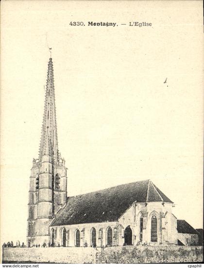 CPA Montagny L Eglise