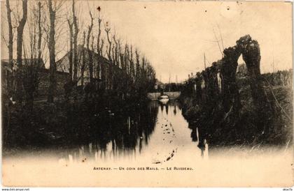 CPA ARTENAY - Un coin des Mails (270782)