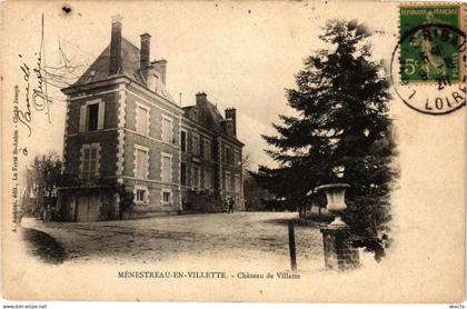 CPA MENESTREAU en VILLETTE - Chateau de VILLETTE (271325)