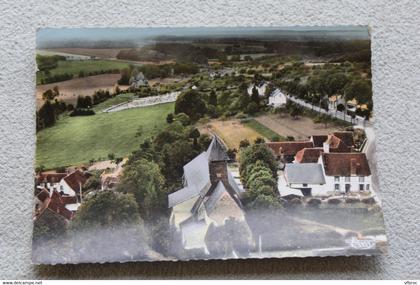 Cpm 1968, saint Maurice sur Aveyron, vue aérienne, l'église, Loiret