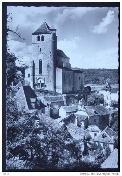 46 Saint-Cirq-Lapopie eglise    D46D  K46268K  C46256C RH057138