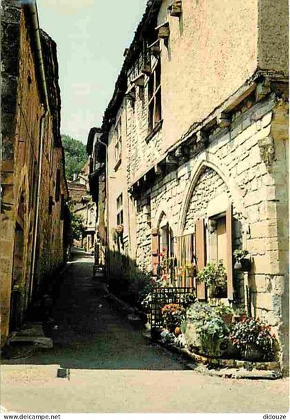Carte Postale - 46 - Saint Cirq Lapopie - La Rue du Roubinetaire - CPM - Voir Scans Recto-Verso - Poscard - Carta Postal