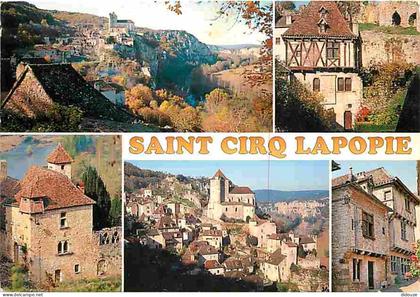 Carte Postale - 46 - Saint Cirq Lapopie - Multivues - CPM - Voir Scans Recto-Verso - Poscard - Carta Postal -  Postkarte