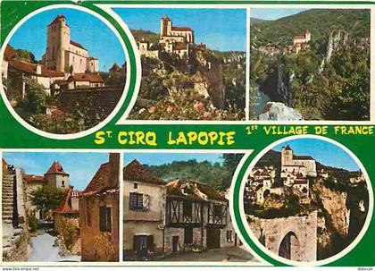 Carte Postale - 46 - Saint Cirq Lapopie - Multivues - CPM - Voir Scans Recto-Verso - Poscard - Carta Postal -  Postkarte
